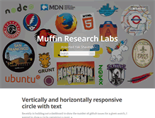 Tablet Screenshot of muffinresearch.co.uk
